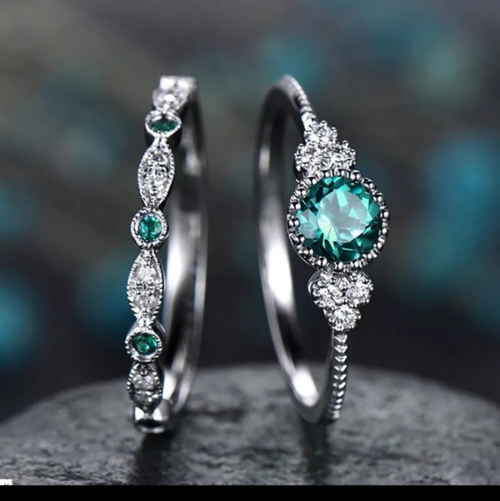 Emarald 925 sterling Silver